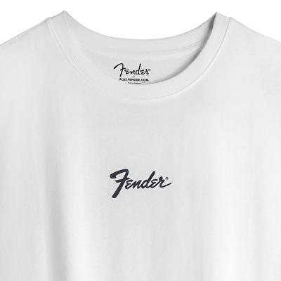 FENDER® The Three Little Pigs Loose Beyaz T-Shirt